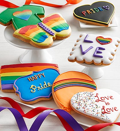 Pride Artisan Iced Cookies